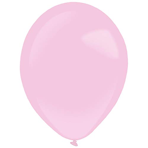 Amscan 9905433 - Latexballons Decorator Fashion, 50 Stück, pink, 35 cm / 14, Luftballon von amscan