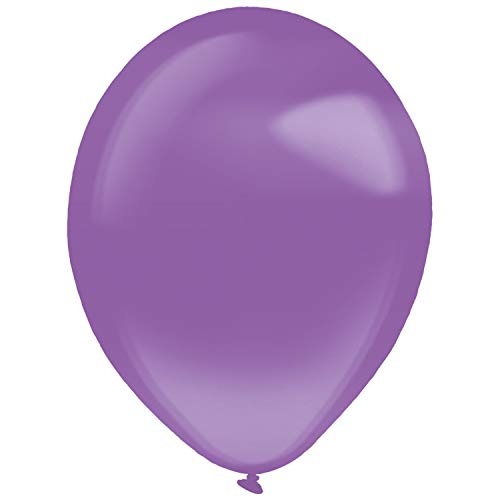 Amscan 9905450 - Latexballons Decorator Crystal, lila, 50 Stück, 35 cm / 14, Luftballon Amscan 9905450 - Latexballons Decorator Crystal, lila, 50 Stück, 35 cm / 14, Luftballon von amscan