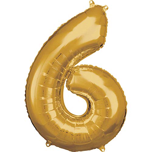 RM S/Shape: 6 Gold RM S/Shape: 6 Gold von amscan