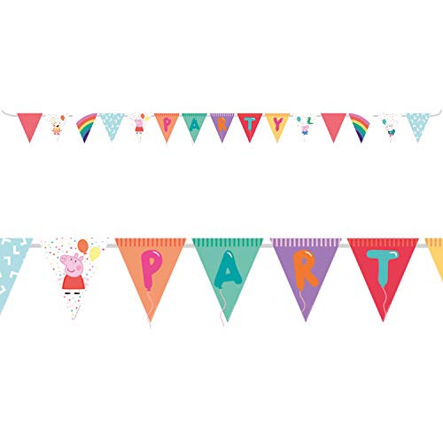 Child Peppa Pig Pennant Banner (4m) - Dinosaur Child Peppa Pig Pennant Banner (4m) - Dinosaur von amscan
