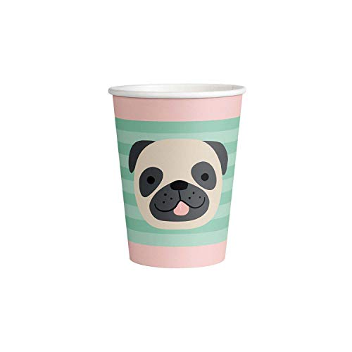Amscan 9906543 - Becher Hello Pets, 8 Stück, 250 ml, Hunde, Pappbecher, Einwegbecher Amscan 9906543 - Becher Hello Pets, 8 Stück, 250 ml, Hunde, Pappbecher, Einwegbecher von amscan