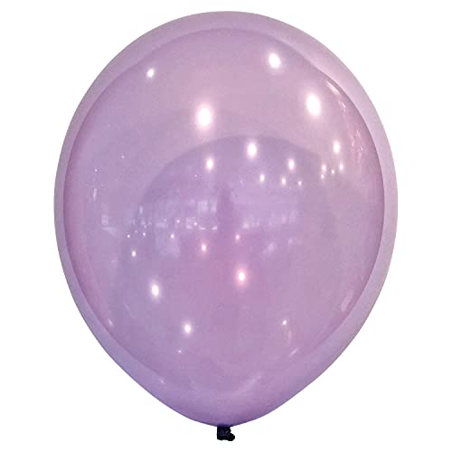 Amscan 9906937 - 100 Latexballons Decorator Droplets Purple, Durchmesser 13 cm, Luftballon, metallisch, Dekoration, Geburtstag, Themenparty, Firmenevent von amscan