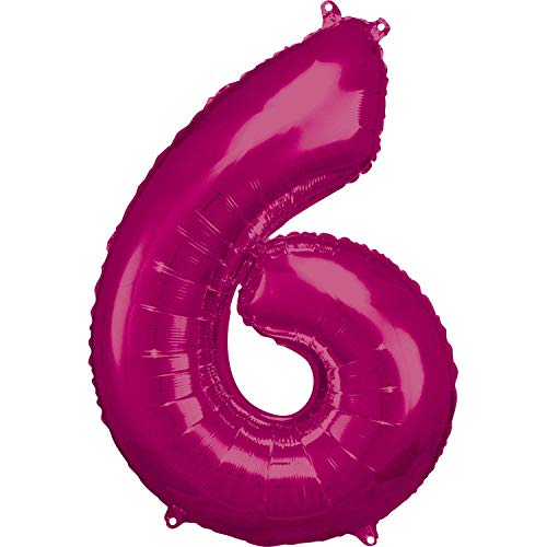 RM S/Shape: 6 Pink von amscan