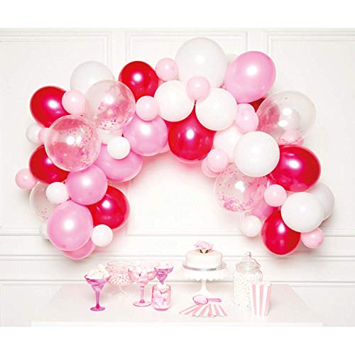 (PKT) (9907430) Pink Balloon Garland von amscan