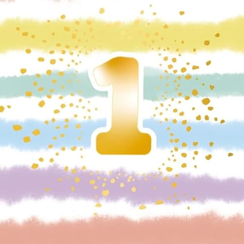 Amscan 9913410 - Servietten 1st Birthday Rainbow - 16 Stk. - 33 x 33 cm Amscan 9913410 - Servietten 1st Birthday Rainbow - 16 Stk. - 33 x 33 cm von amscan