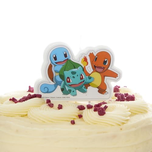 Amscan 9917120 Offiziell lizenzierte Pokémon-Kuchenkerze für Kindergeburtstag, auf Holzspießen, 8,3 cm x 5,5 cm, mehrfarbig Amscan 9917120 Offiziell lizenzierte Pokémon-Kuchenkerze für Kindergeburtstag, auf Holzspießen, 8,3 cm x 5,5 cm, mehrfarbig von amscan