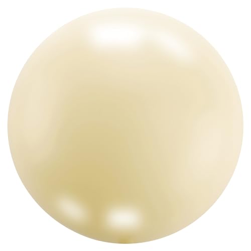Amscan 9918946 - Pastell Zitronengelb Matte Kugel Runde Ballon Dekoration kann aufblasen: 45,7 cm bis 55,9 cm von amscan
