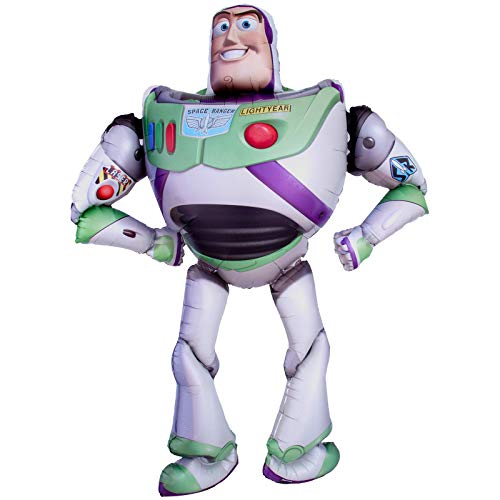 (Fix 1/1) AWK: Toy Story 4 Buzz Lightyear Foil Airwalker Balloon 44" (111cm) x 62" (157cm) P93 von amscan