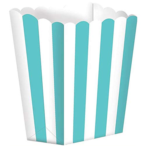 Candy Buffet Popcorn Treat Boxes Robin Egg Blue /5 von amscan