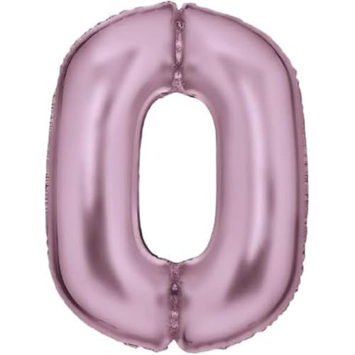 Amscan Große Zahl 5 Silk Lustre pastellpink Folienballon N34 verpackt 86 cm, Pink Amscan Große Zahl 5 Silk Lustre pastellpink Folienballon N34 verpackt 86 cm, Pink von amscan