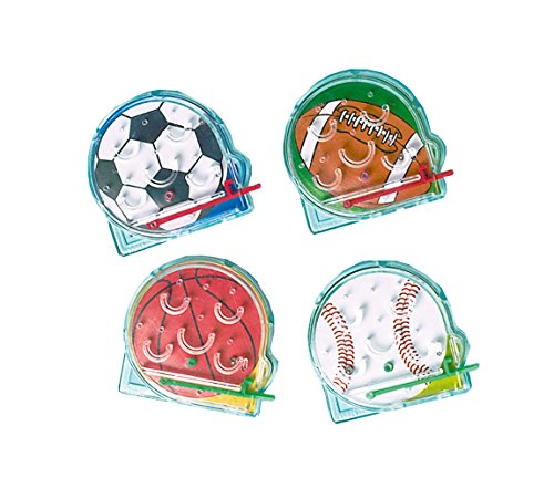 Amscan INT390207 - Geschicklichkeitsspiele, 12 Stück, Bälle, Plastik, Kindergeburtstag, Mitgebsel Amscan INT390207 - Geschicklichkeitsspiele, 12 Stück, Bälle, Plastik, Kindergeburtstag, Mitgebsel von amscan