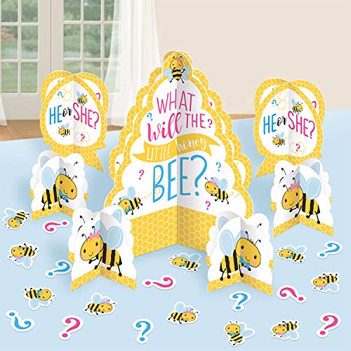 Amscan International 282166 Dekoration, Centrepiece Table Decorationso Kt Wht Wll It Bee von amscan