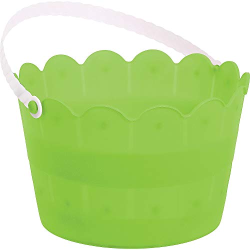 BUCKET SCALLOPED KIWI von amscan