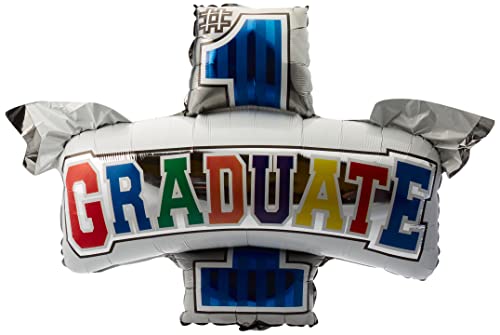 Amscan Super/Form der Zahl 1" Graduate Ballon von amscan