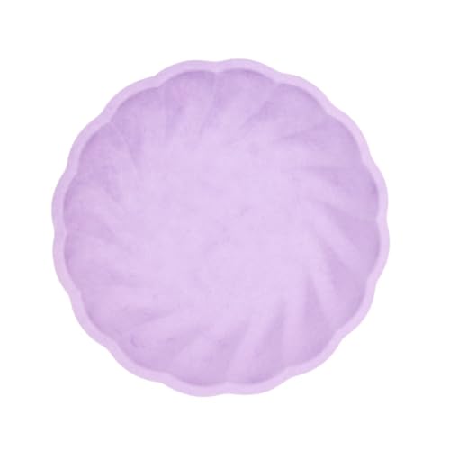 Amscan - Teller Vert Decor, 6 Stück, Durchmesser 22,9 cm, Partygeschirr aus schnell nachwachsenden Rohstoffen, für Geburtstage, Grillpartys, Jubiläen uvm. von amscan