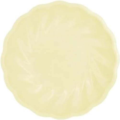 Amscan - Teller Vert Decor, 6 Stück, Durchmesser 22,9 cm, Partygeschirr aus schnell nachwachsenden Rohstoffen, für Geburtstage, Grillpartys, Jubiläen uvm. von amscan