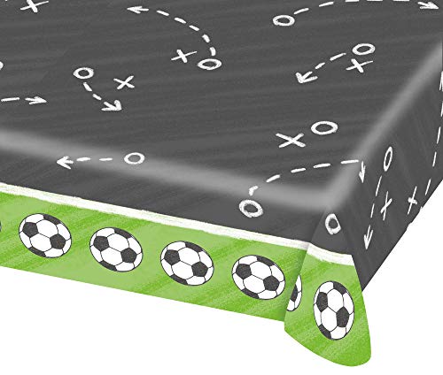 Child Kicker Football Paper Tablecoth 1.75m x 1.15m von amscan