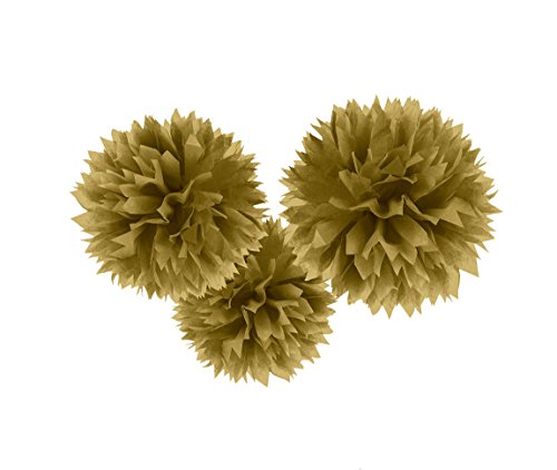 DEC FLUFFY GOLD DEC FLUFFY GOLD von amscan