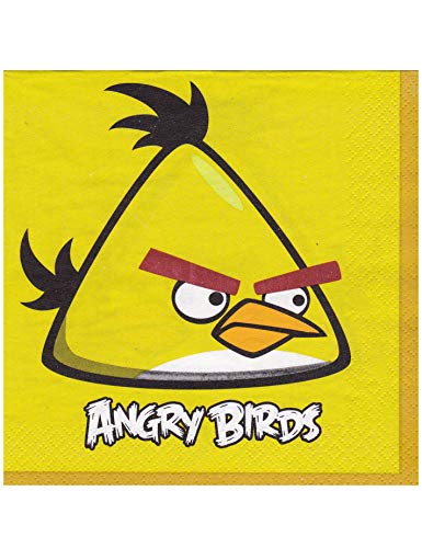 Fêter & Recevoir 380065 Servietten, Angry Birds, 33 x 33 cm, 20 Stück von amscan