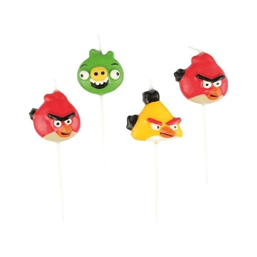 Figurenkerzen/Minni Kerzen Angry Birds Figurenkerzen/Minni Kerzen Angry Birds von amscan