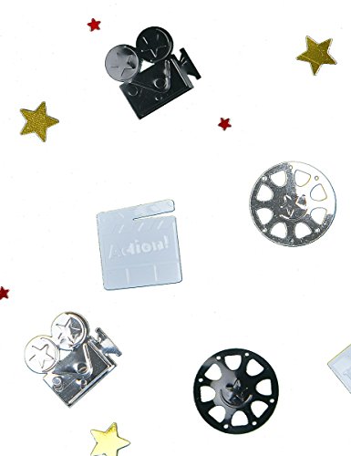 Hollywood G&G Light! Camera! Action! Confetti 14g Embossed Metallic Mix - Glitz & Glam von amscan