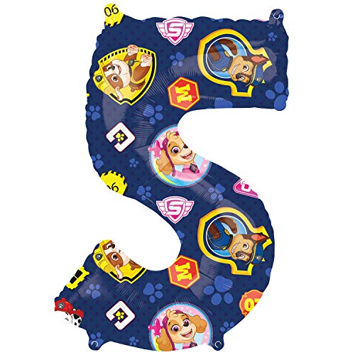 Mid Size Paw Patrol Number 5 Mid Size Paw Patrol Number 5 von amscan