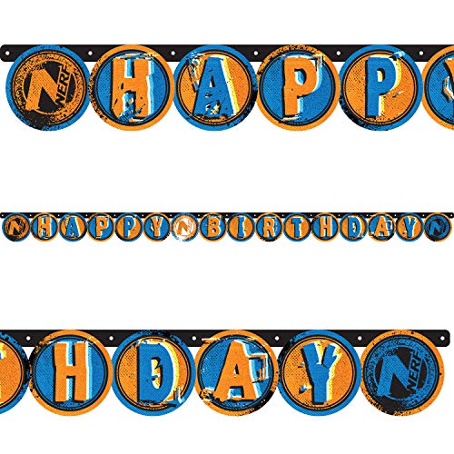 NERF HB Letter Banner NERF HB Letter Banner von amscan