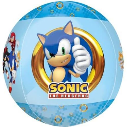 Palloncino Sonic Orbz 16-40cm, 1pz. von amscan
