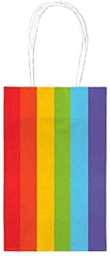 Rainbow Treat Bags 13cm x 21cm - Rainbow Treat Bags 13cm x 21cm - von amscan