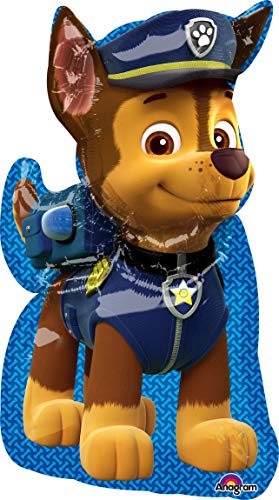 Amscan 3449501 - Super Shape Folienballon Chase, Größe 58 x 78 cm, Volumen 40 Liter, Paw Patrol, Heliumballon Amscan 3449501 - Super Shape Folienballon Chase, Größe 58 x 78 cm, Volumen 40 Liter, Paw Patrol, Heliumballon von amscan