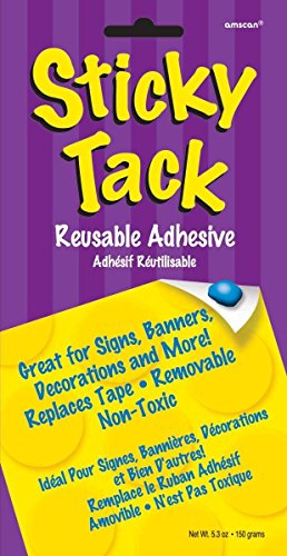 Sticky Tack Value Pack Includes Clip Strip von amscan