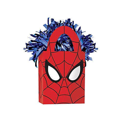 amscan 110118 Spiderman Partydekoration für Ballons, 1 Stück, Mehrfarbig von amscan