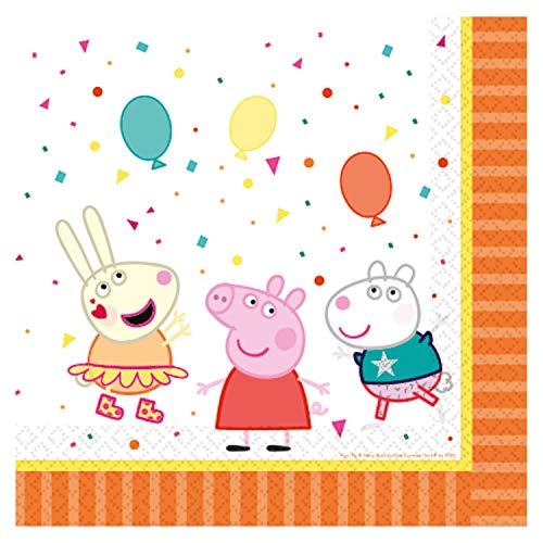 Child Peppa Pig Luncheon Napkins (33cm) - Dinosaur Child Peppa Pig Luncheon Napkins (33cm) - Dinosaur von amscan