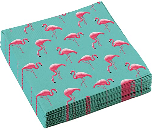 amscan 20 Servietten Flamingo Paradise 33x33cm amscan 20 Servietten Flamingo Paradise 33x33cm von amscan