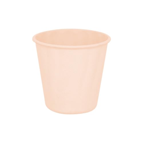 amscan - 6 Becher, biologisch abbaubar, 310 ml, Aprikose, Pastell von amscan