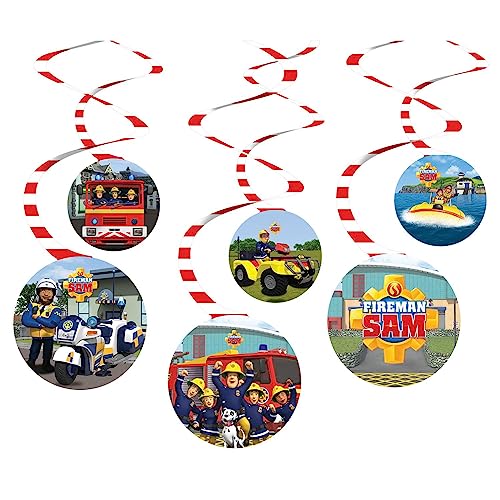 amscan 6 Swirl Girlanden Feuerwehrmann Sam amscan 6 Swirl Girlanden Feuerwehrmann Sam von amscan