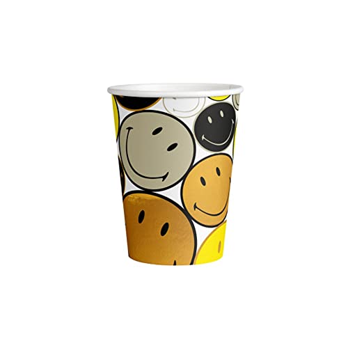 amscan 8 Becher * SMILEY * für Party und Geburtstag | Cups Pappbecher Emoticon Lachgesichter Mottoparty Kindergeburtstag Pappteller Partyteller amscan 8 Becher * SMILEY * für Party und Geburtstag | Cups Pappbecher Emoticon Lachgesichter Mottoparty Kindergeburtstag Pappteller Partyteller von amscan