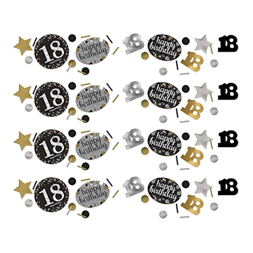 amscan 10022751 9900555 Konfetti 18 Silber und Gold amscan 10022751 9900555 Konfetti 18 Silber und Gold von amscan
