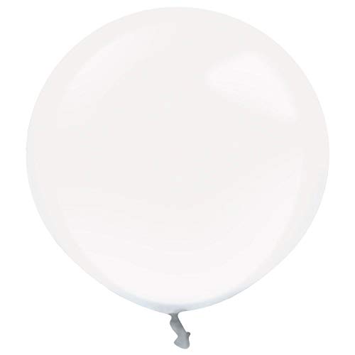 Amscan 9905479 - Latexballons Decorator, 25 Stück, ca. 48 cm, Kristall, Luftballon von amscan