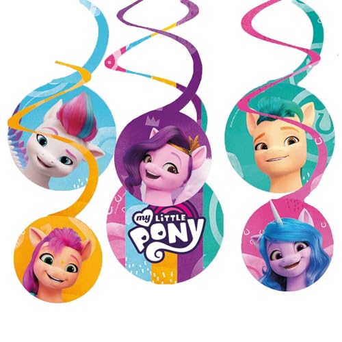 amscan 6 Swirl-Girlanden My Little Pony amscan 6 Swirl-Girlanden My Little Pony von amscan