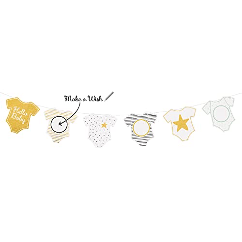 amscan Girlande DIY Make a Wish Hello Baby Papier 200 cm amscan Girlande DIY Make a Wish Hello Baby Papier 200 cm von amscan
