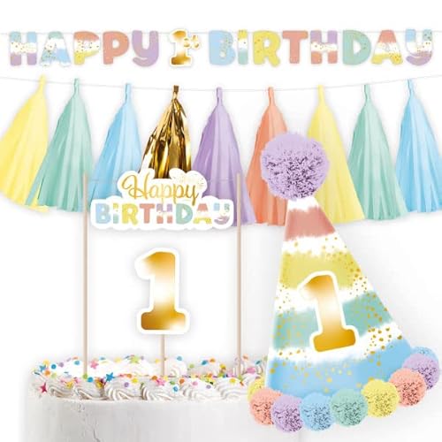amscan Partyset 1. Geburtstag Regenbogen 4 TLG. amscan Partyset 1. Geburtstag Regenbogen 4 TLG. von amscan