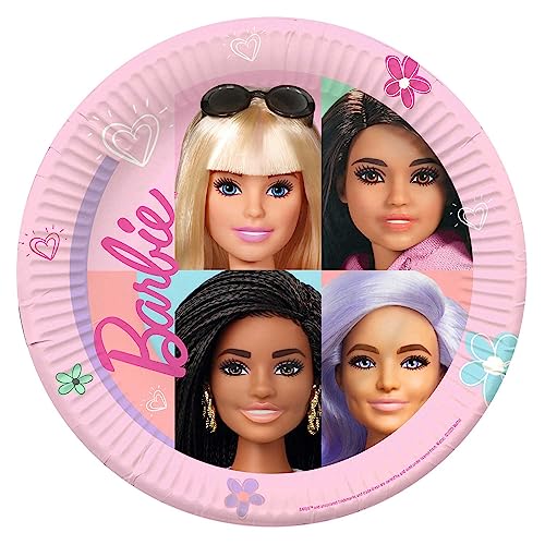 8Pk 23Cm Barbie Sweet Life Plates 8Pk 23Cm Barbie Sweet Life Plates von amscan