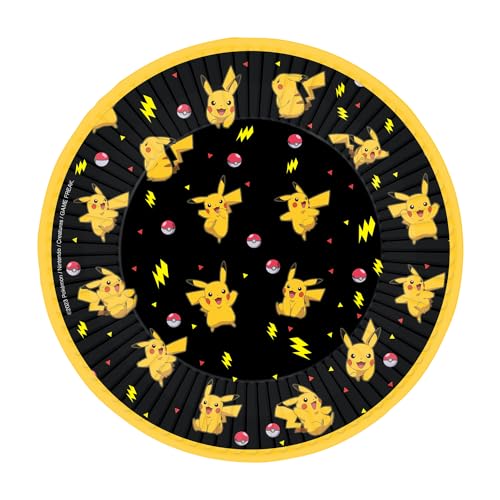 amscan 9917105-66 Pokémon Papp-Dessertteller für Kindergeburtstag, 8 Stück von amscan