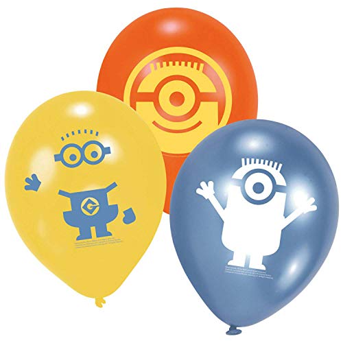 Amscan 997981 - Latexballons Minions, 6 Stück, Luftballons Amscan 997981 - Latexballons Minions, 6 Stück, Luftballons von amscan