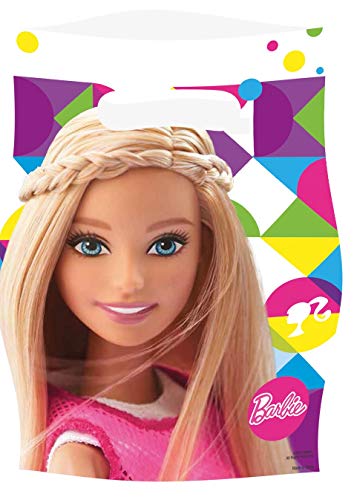 amscan 999935 Barbie Sparkle Partytüten aus Kunststoff von amscan