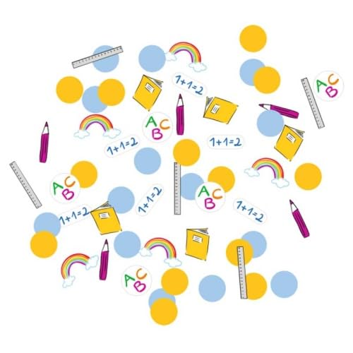 amscan Konfetti Einschulung Schulanfang ABC amscan Konfetti Einschulung Schulanfang ABC von amscan