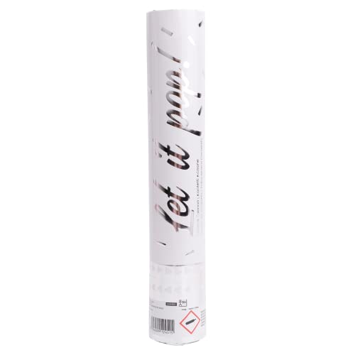 amscan Konfettikanone Silber Rechteckfolie 28 cm amscan Konfettikanone Silber Rechteckfolie 28 cm von amscan