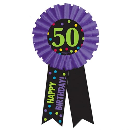 amscan Schleife, Preis, zum 50. Geburtstag amscan Schleife, Preis, zum 50. Geburtstag von amscan