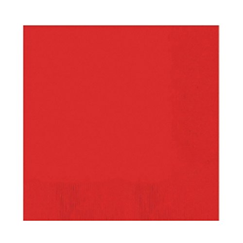 amscan - kleine Servietten rot (50015-40A) von amscan
